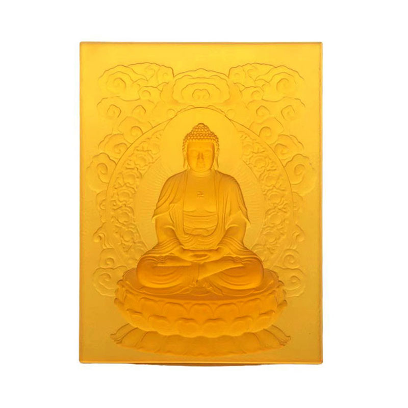 Mattone decorativo Amitabha Buddha Liuli