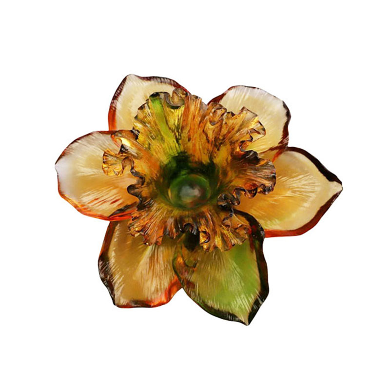 Portacandela in Vetro a forma di Petalo