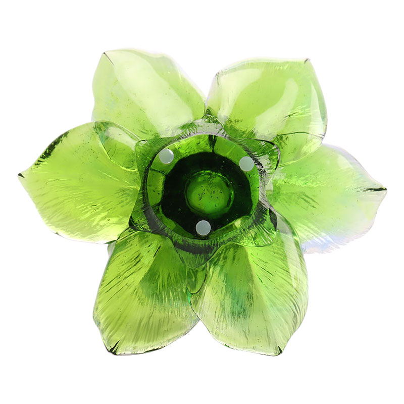 Portacandela in Vetro a forma di Petalo