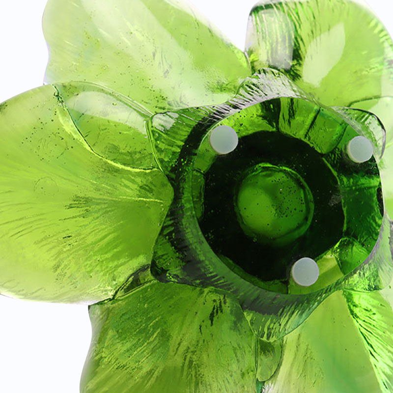 Portacandela in Vetro a forma di Petalo