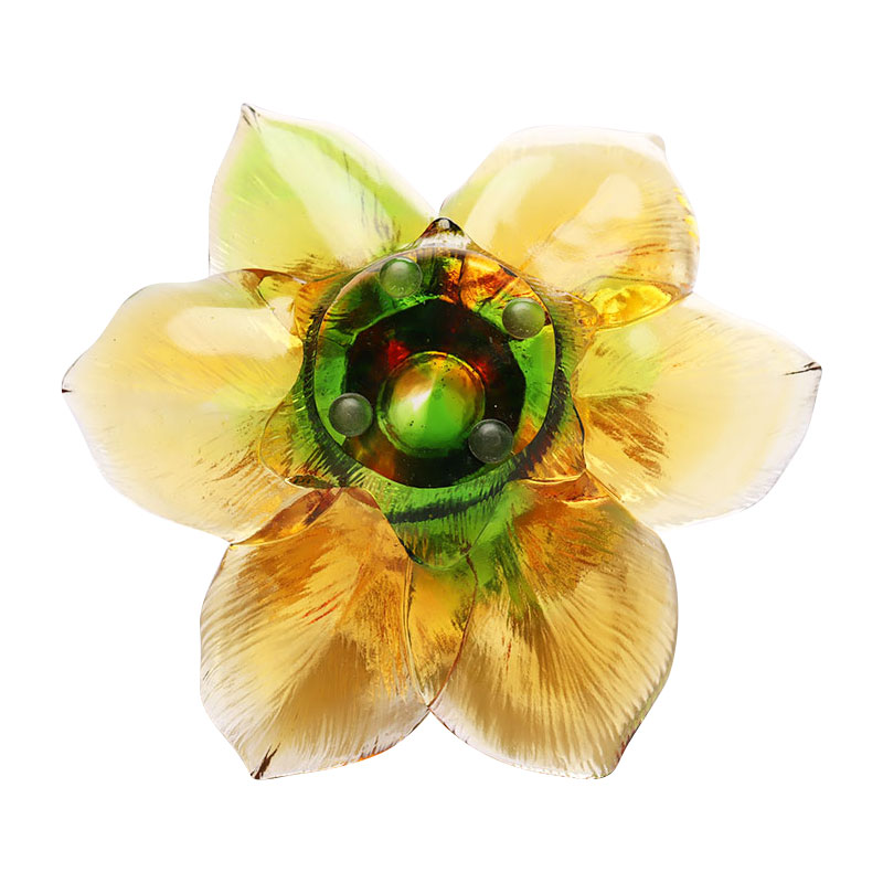 Portacandela in Vetro a forma di Petalo