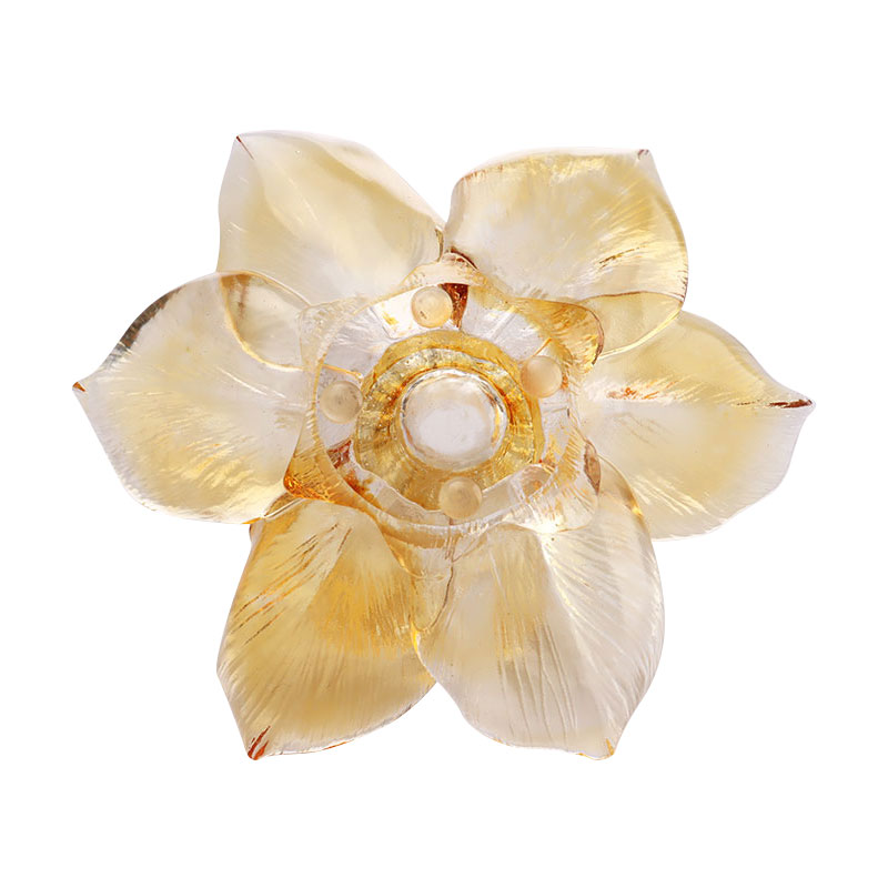 Portacandela in Vetro a forma di Petalo