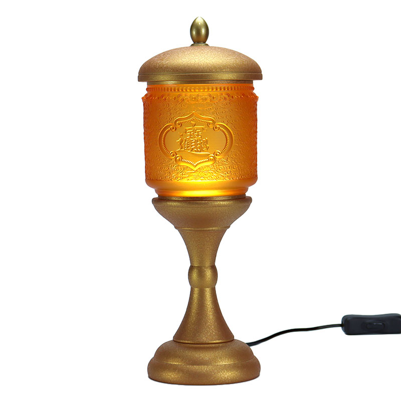 Offerte di vetro per il tempio buddista per portare ricchezza e tesori