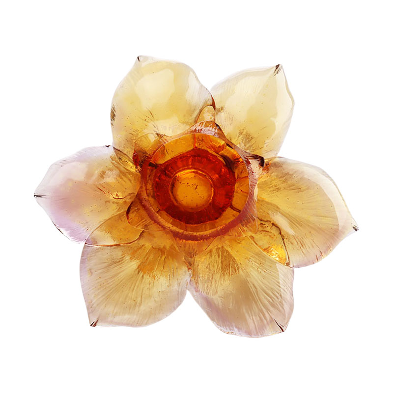 Portacandela in Vetro a forma di Petalo