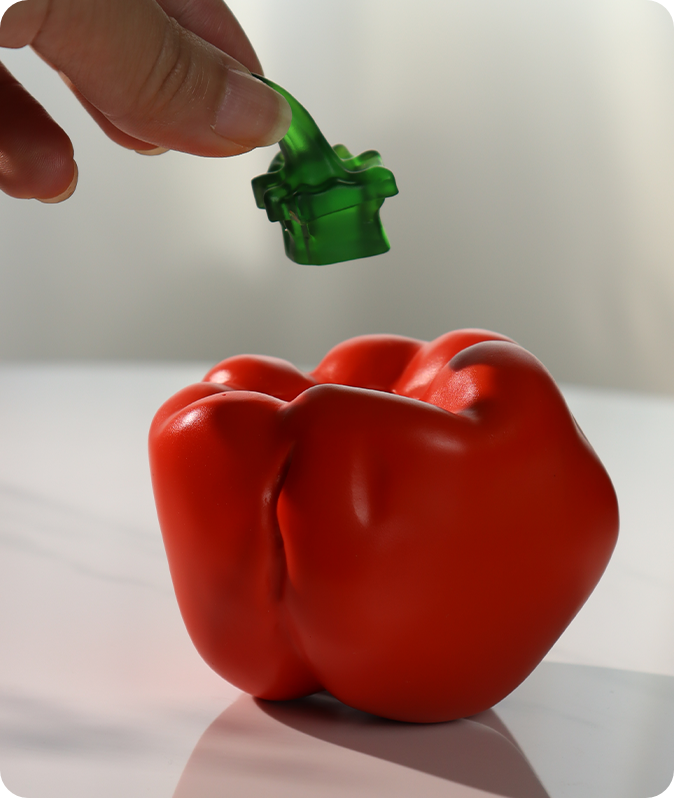 Peperone (piccolo serbatoio di olio essenziale)